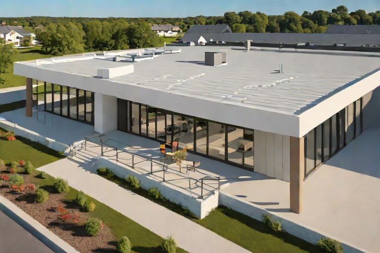 Residential Flat Roofs, TPO Flat Roof Porch, Roofing Contractor Virginia Beach VA, Roof Leak Repairs in Virginia Beach, Chesapeake, Norfolk, and Portsmouth, VA by Aquashield Roofing Corporation